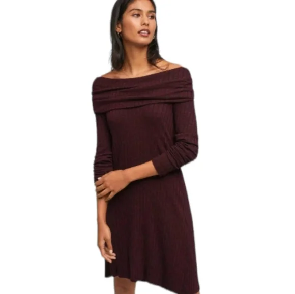 michael stars off the shoulder dress Michael Stars Eyelet Off The Shoulder Women's Dress White : SM (US 4-6)